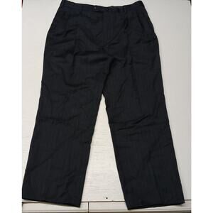 Unbranded Relaxed Business Casual Comfort Fit Striped Dress Pants No Size